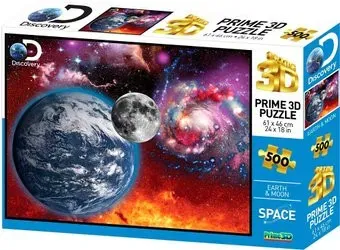 Prime 3D Стерео пазл. Космический пейзаж