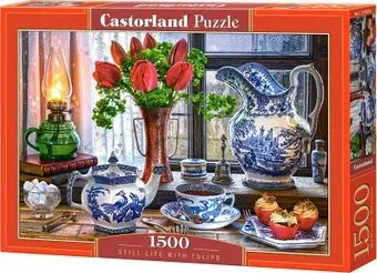 Castorland Натюрморт с тюльпанами