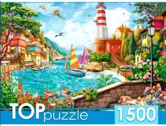 Top Puzzle Top Маяк в приморском городе