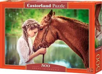 Castorland Девушка и лошадь