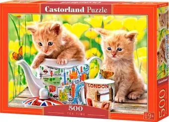 Castorland Время чаепития - котята