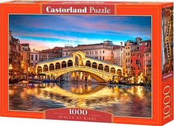 Castorland Мост Риальто ночью