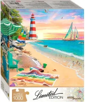 Step Puzzle Limited Edition. Маяк на закате