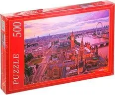 Рыжий кот Лондонский пейзаж