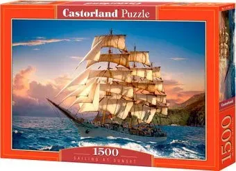 Castorland Парусник на закате