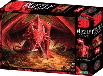 Prime 3D Стерео пазл. Драконье логово