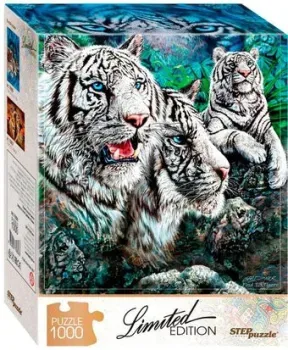 Step Puzzle Найди 13 тигров