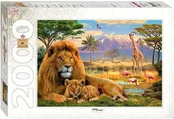 Step Puzzle Лев