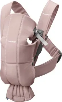 BabyBjorn Mini Cotton (dusty pink)