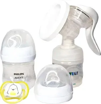 Philips Avent Natural Motion с бутылочкой для кормления SCD210/03
