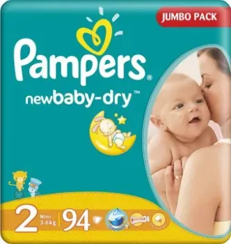 Pampers New Baby-Dry 2 Mini (94 шт)