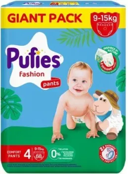 Pufies Pants Fashion Maxi 9-15кг (68 шт)