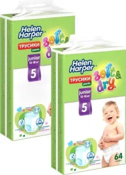 Helen Harper Soft & Dry Junior (2x64 шт)
