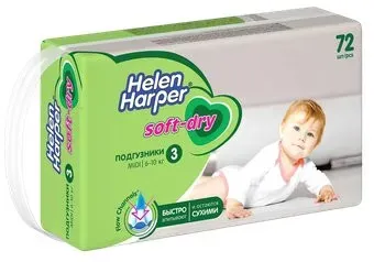Helen Harper Soft & Dry Midi (72 шт)