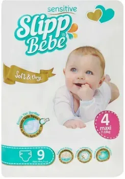 Slipp Bebe №4 7-18 кг (9 шт)