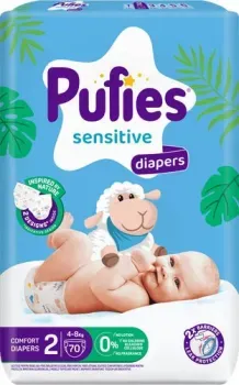 Pufies Sensitive Mini 4-8 кг (70 шт)