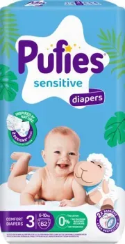 Pufies Sensitive Midi 6-10 кг (96 шт)