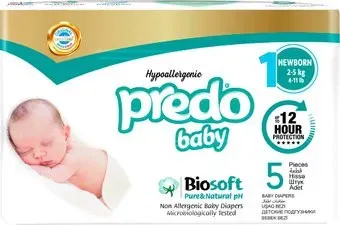 Predo Baby №1 2-5 кг BIO-101 (5 шт)