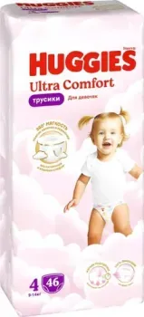 Huggies Ultra Comfort Mega 4 Girl (46 шт)
