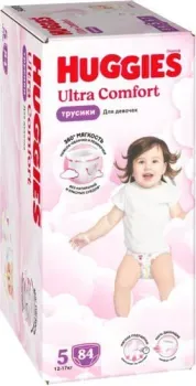 Huggies Ultra Comfort Girl Box 5 (84 шт)