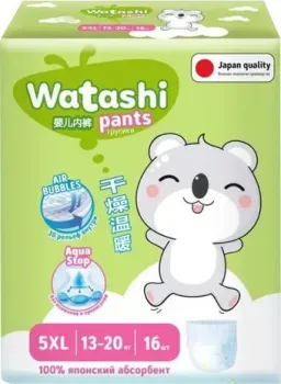 Watashi 5/XL 13-20кг (16шт)