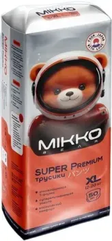 Mikko Bear Super Premium XL 12-20 кг (50 шт)