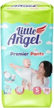 Little Angel Baby Diaper Pants Premier Small (36 шт)