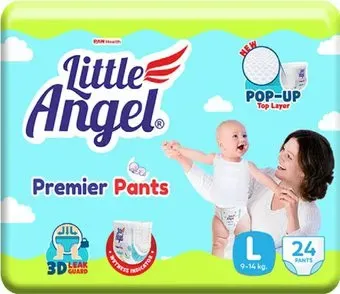 Little Angel Baby Diaper Pants Premier Large (24 шт)