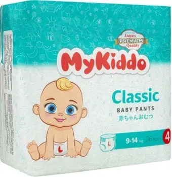 MyKiddo Classic L 9-14 кг (36 шт)