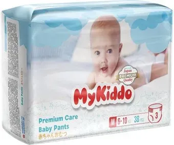 MyKiddo Premium M 6-10 кг (38 шт)