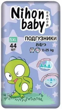 Nihon Baby Junior 5XL 11-25 кг (44 шт)