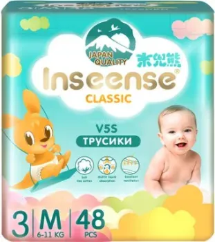 Inseense Classic V5S M 6-11 кг InsCV5SM48Emer (48 шт)