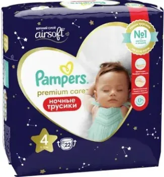 Pampers Premium Care Pants Maxi 4 (22 шт)
