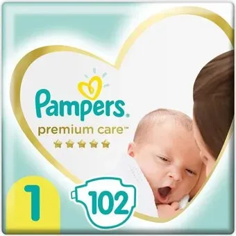 Pampers Premium Care 1 Newborn (102 шт)