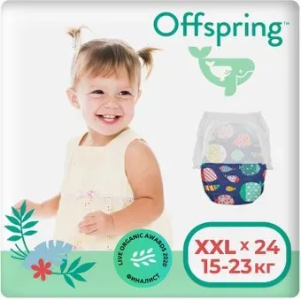 Offspring XXL 15-23кг Рыбки (24 шт)
