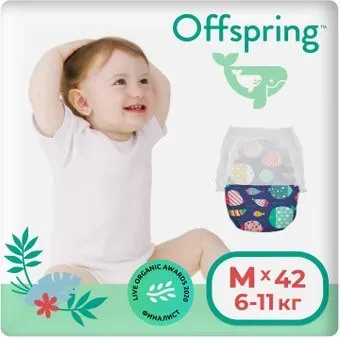 Offspring M 6-11кг Рыбки (42 шт)