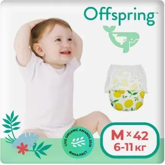 Offspring M 6-11кг Лимоны (42 шт)