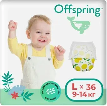 Offspring L 9-14кг Лимоны (36 шт)