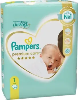 Pampers Premium Care 1 Newborn (66 шт)