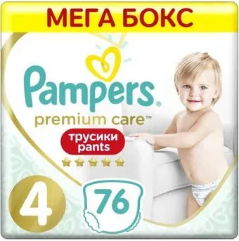 Pampers Premium Care Pants 4 Maxi (76 шт)