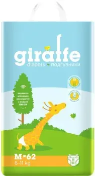 Lovular Giraffe M 6-11 кг (62 шт)
