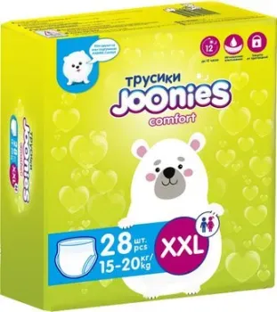 Joonies Comfort XXL 15-20 кг (28 шт)