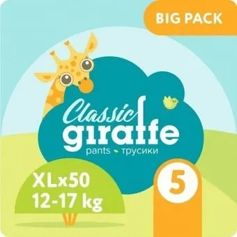 Lovular Giraffe Classic XL 12-17 кг (50 шт)