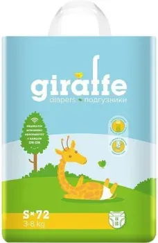 Lovular Giraffe S 3-8 кг (72 шт)