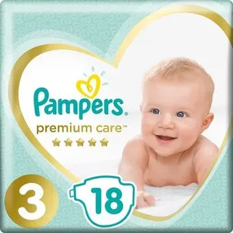 Pampers Premium Care 3 (18 шт)