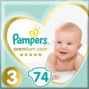 Pampers Premium Care 3 (74 шт)