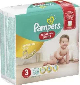 Pampers Premium Care Pants 3 Midi (28 шт)