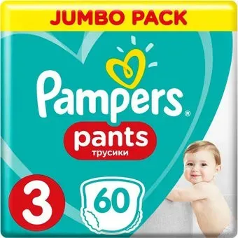 Pampers Pants 3 Midi (60 шт)