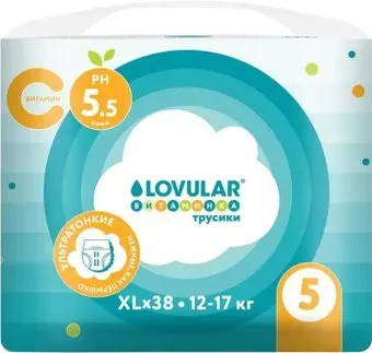 Lovular Витаминка XL 12-17 кг (38 шт)