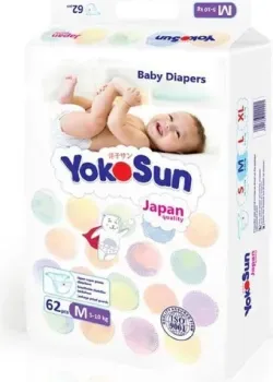 YokoSun На липучках M (62 шт)
